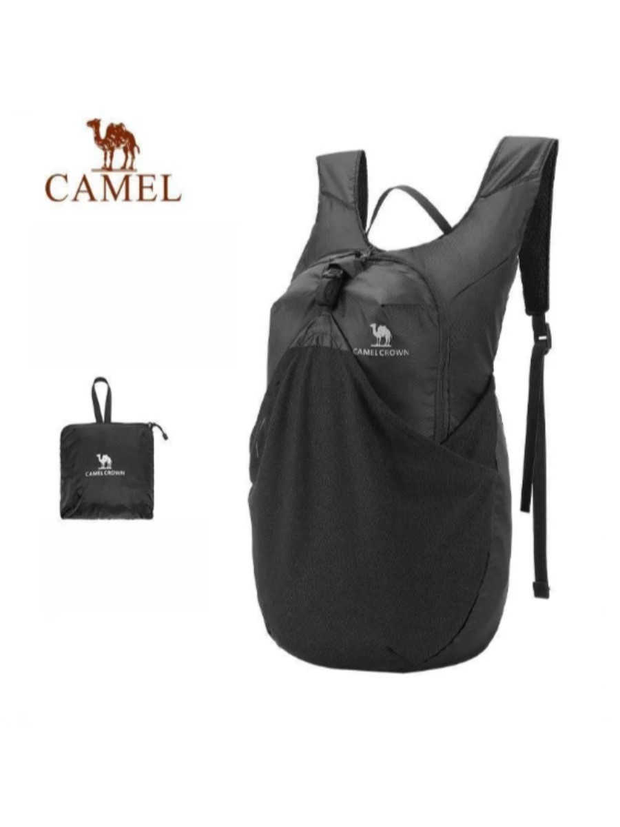 Рюкзак унисекс Camel Т-120, 30х30х10 см черный