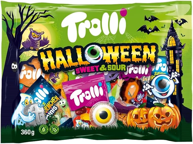 Мармелад Trolli Halloween Mix кислое и сладкое, 360 г