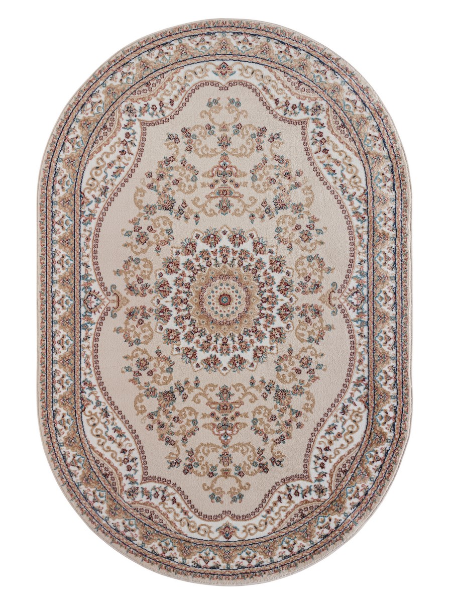 фото Ковер sofia rugs persian 4336a овал крем/бежевый 120x180