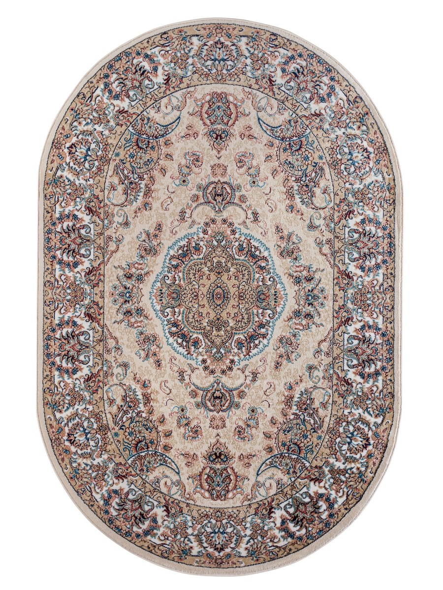 фото Ковер sofia rugs persian 4337a овал кремовый/бежевый 200x300