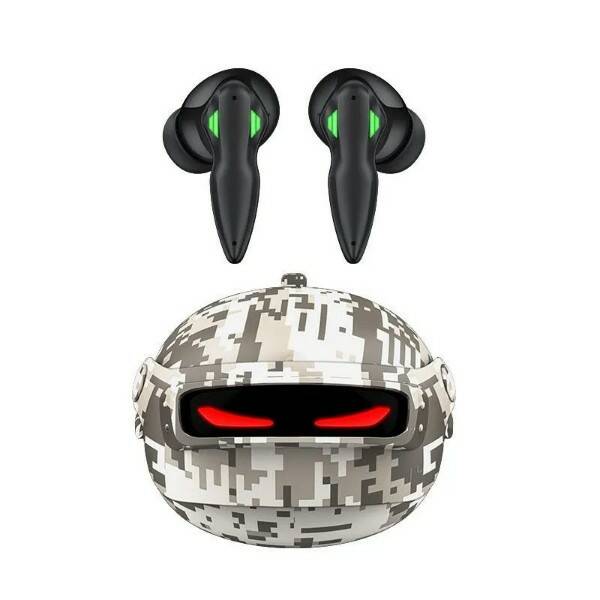 

Беспроводные наушники Recci TWS Helmet REP-W48 Camouflage, TWS Helmet REP-W48