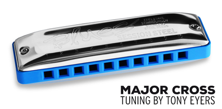 

Session Steel Major Cross G Губная гармошка, Seydel Sohne 10315G