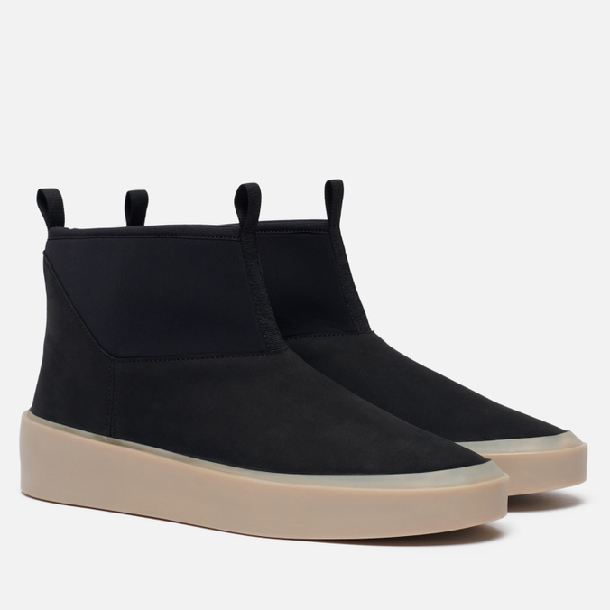 фото Ботинки мужские fear of god polar wolf nubuck/neoprene черные 44 eu