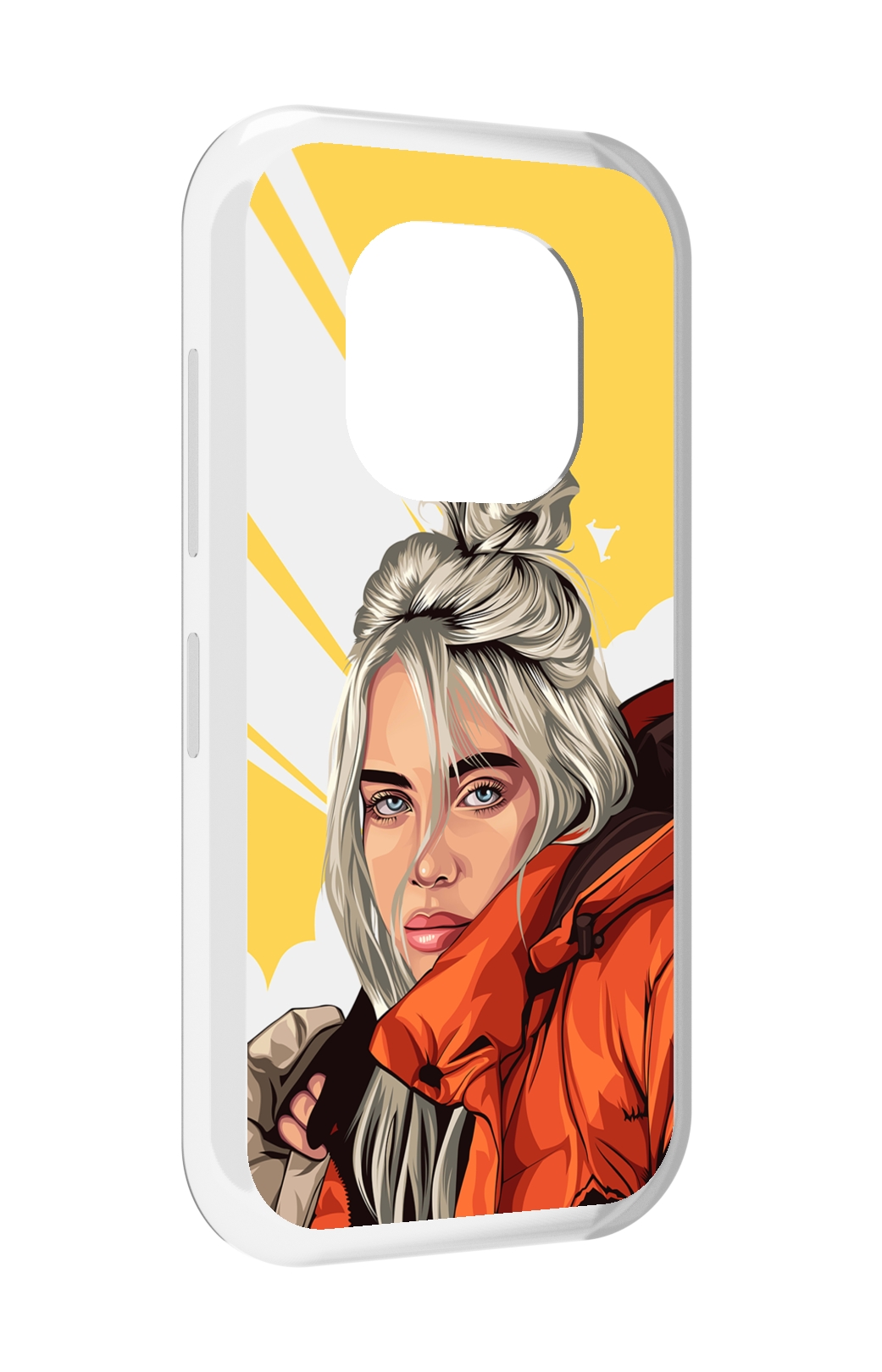 

Чехол MyPads билли-айлиш-в-куртке для Doogee V20, Прозрачный, Tocco