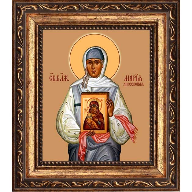 

Мария Дивеевская Святая блаженная. Икона на холсте.