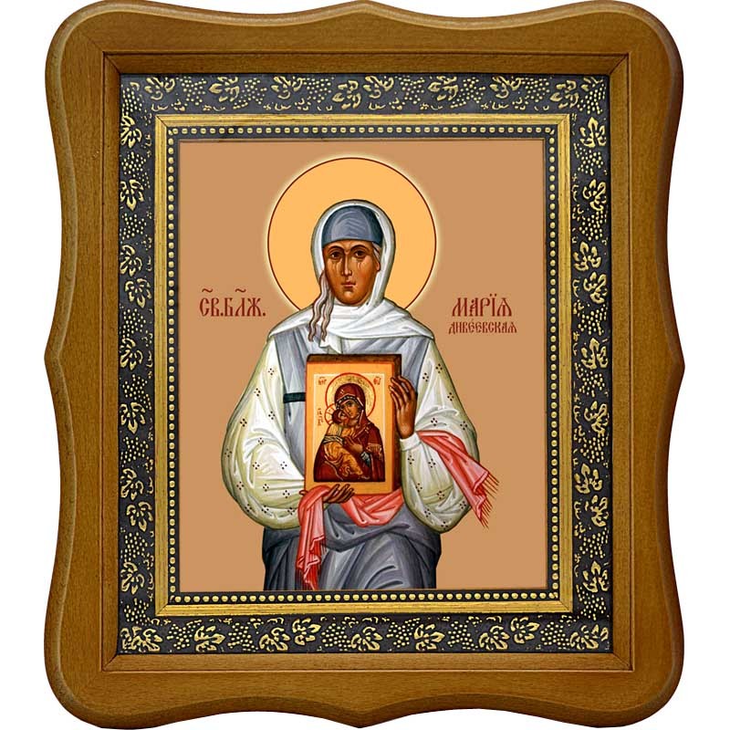 

Мария Дивеевская Святая блаженная. Икона на холсте.