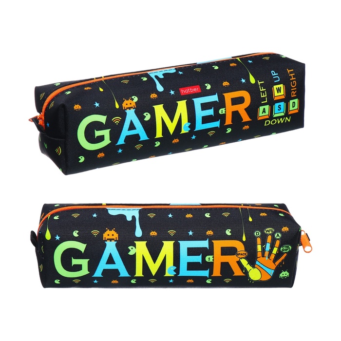 

Пенал Hatber Old gamer 1 отделение 60 х 210 х 50 мм, объёмный, Черный