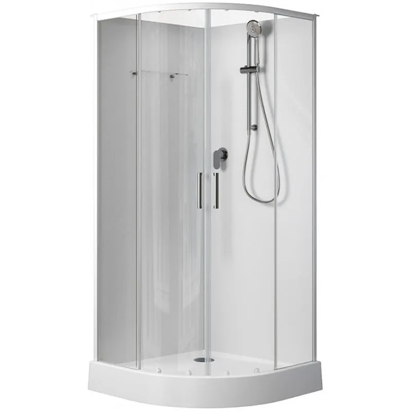

Душевая кабина Aquanet Passion EVO R White 80х80 281961 без гидромассажа