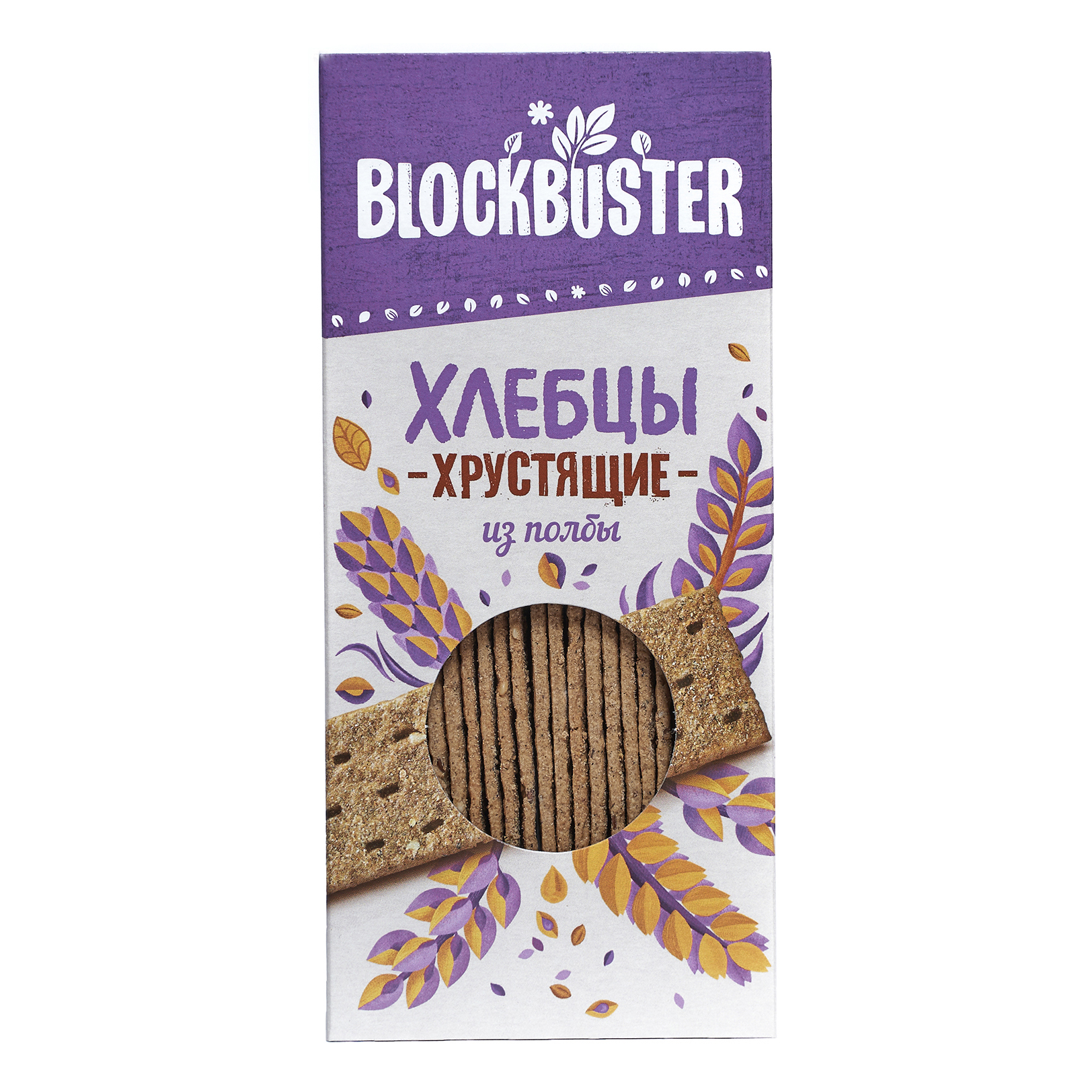 Хлебцы из полбы Blockbuster Хрустящие 130 г