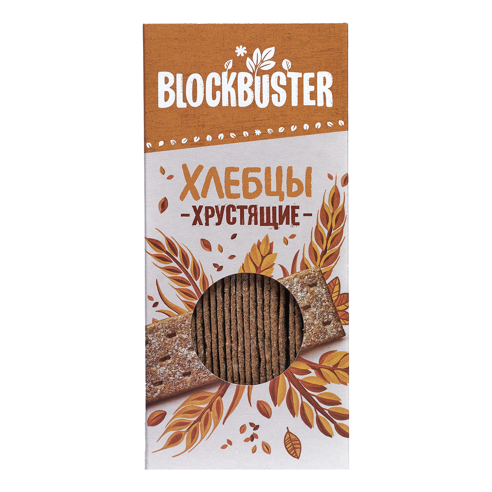 

Хлебцы ржано-пшеничные Blockbuster Хрустящие 130 г