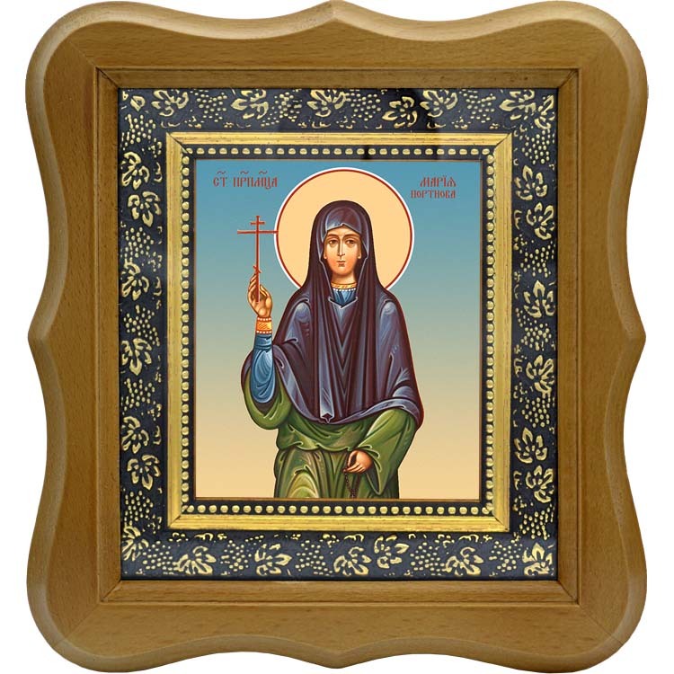 

Мария Портнова преподобномученица. Икона на холсте.