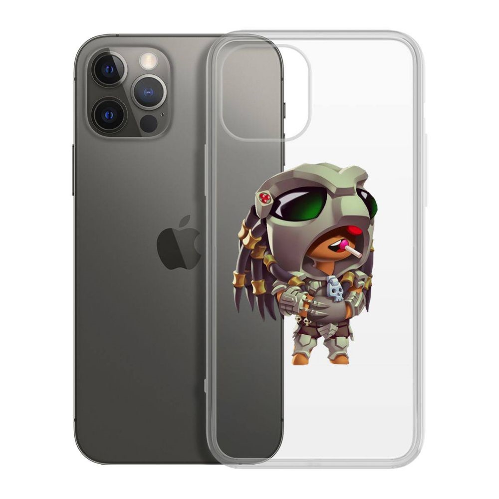 

Чехол-накладка Krutoff Clear Case Brawl Stars-Леон Хищник для iPhone 12 Pro Max, Прозрачный