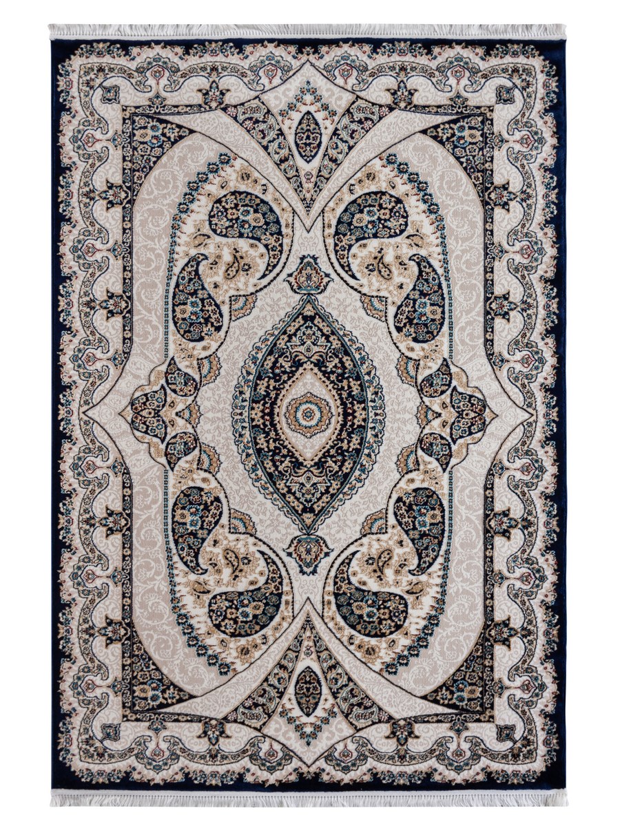 

Ковер Sofia Rugs TEBRIZ 4409A прямой крем/т.синий 200x300
