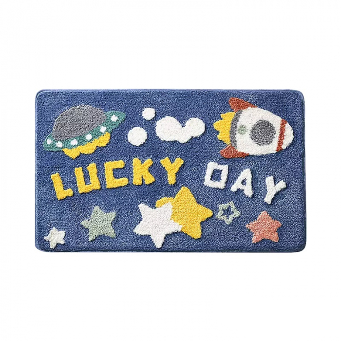 

Коврик для ванной комнаты Dajiang Nordic Style Non-slip Bathroom Mat LuckyDay нескользящий, 50х80cm