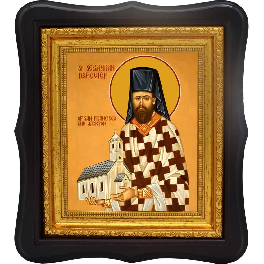 

Севастиан Джексонский преподобный. Икона на холсте.