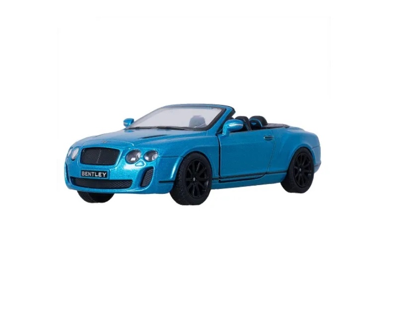 

Модель Bentley Continental Supersports Convertible 2010 метал., инерц. 1:38, в пакете