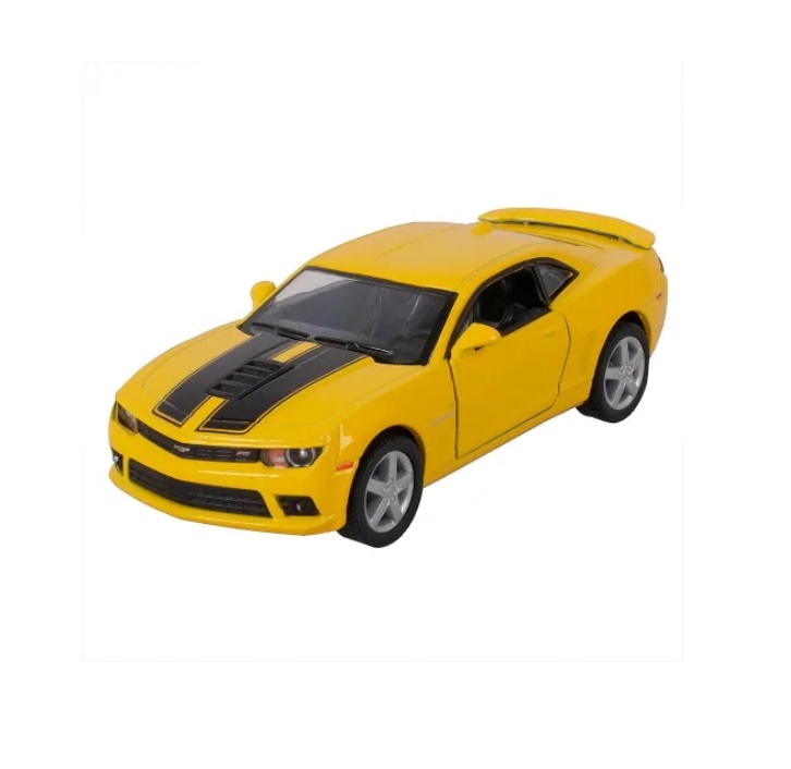 фото Модель chevrolet camaro 2014 мет., инерц. 1:38, в пакете kinsmart