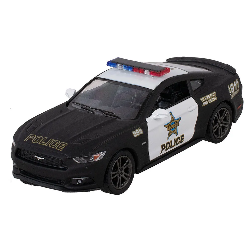 

Модель Ford Mustang GT 2015 (Police) мет., инерц. 1:38, в пакете