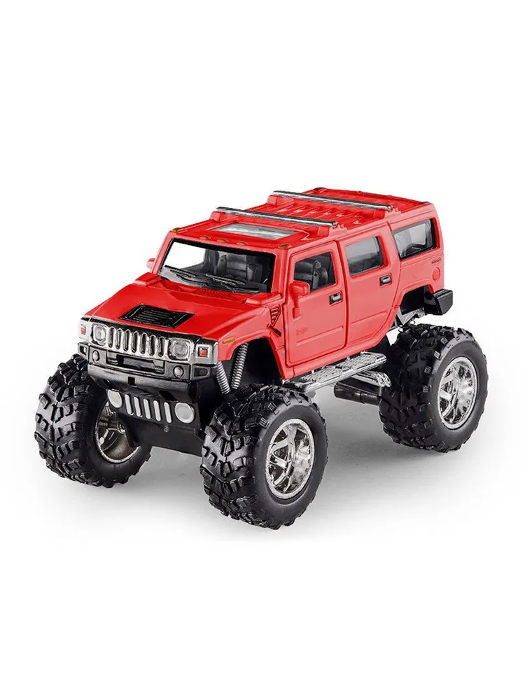 

Модель Hummer H2 SUV 2008 (Off Road) мет., инерц. 1:40, в пакете, Черный