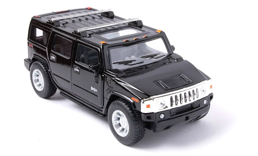 

Модель Hummer H2 SUV 2008 метал, инерц. 1:40, в пакете