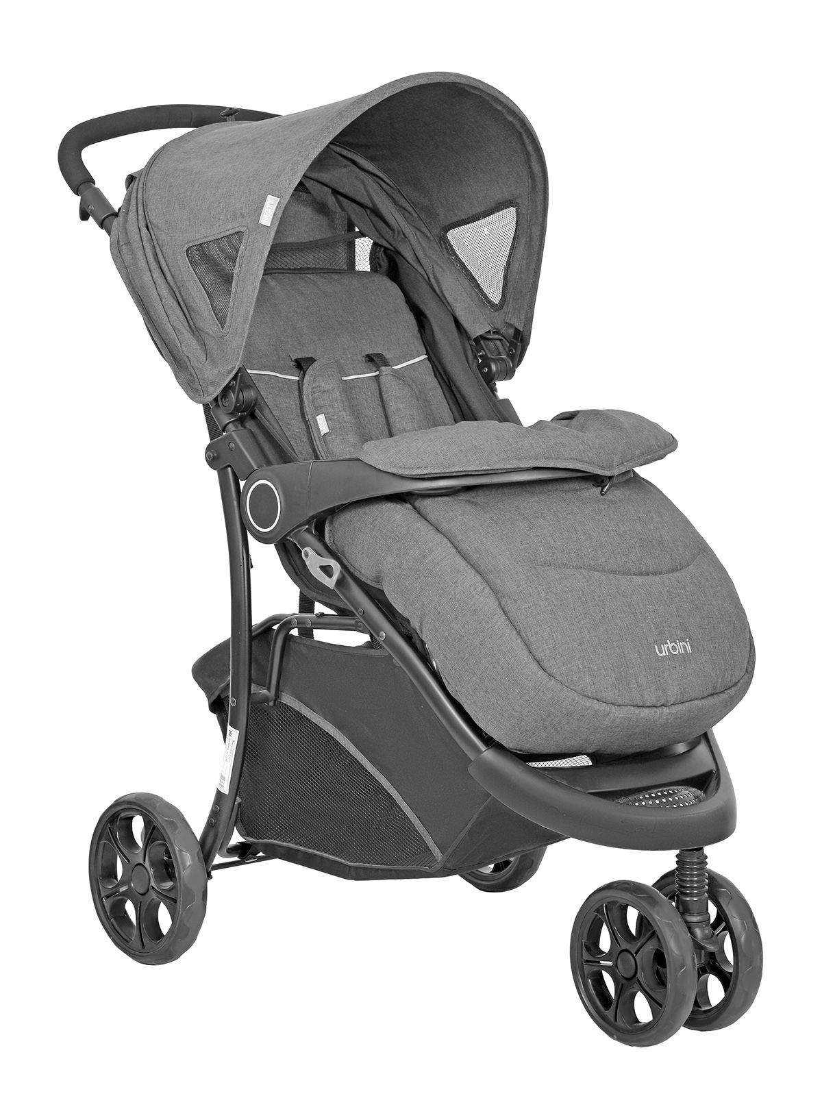 

Коляска прогулочная Urbini LC400 (U8SH, Серый)