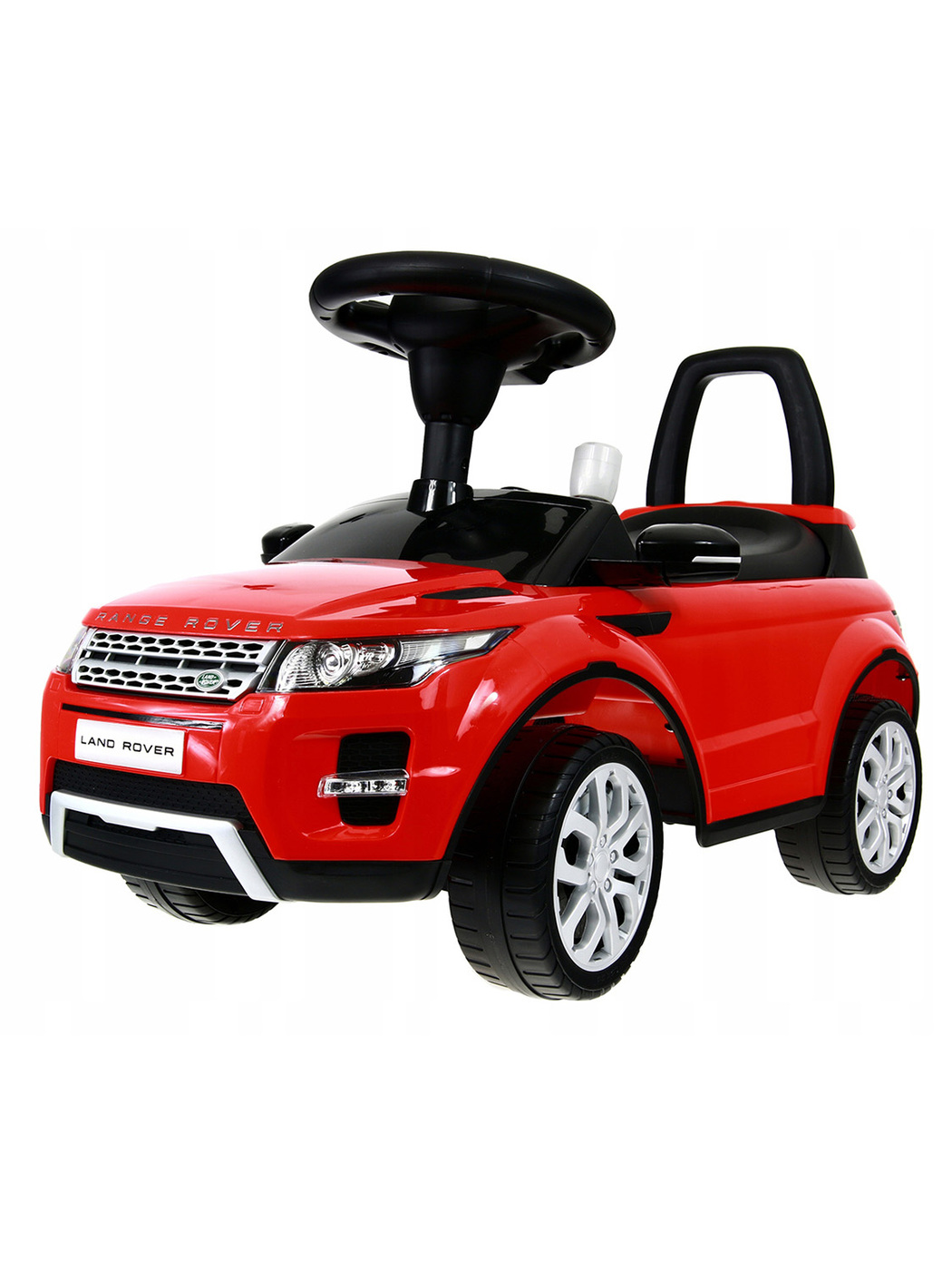 

Машина-каталка Rich Family Land Rover Evoque со звуковым сигналом 348B красный