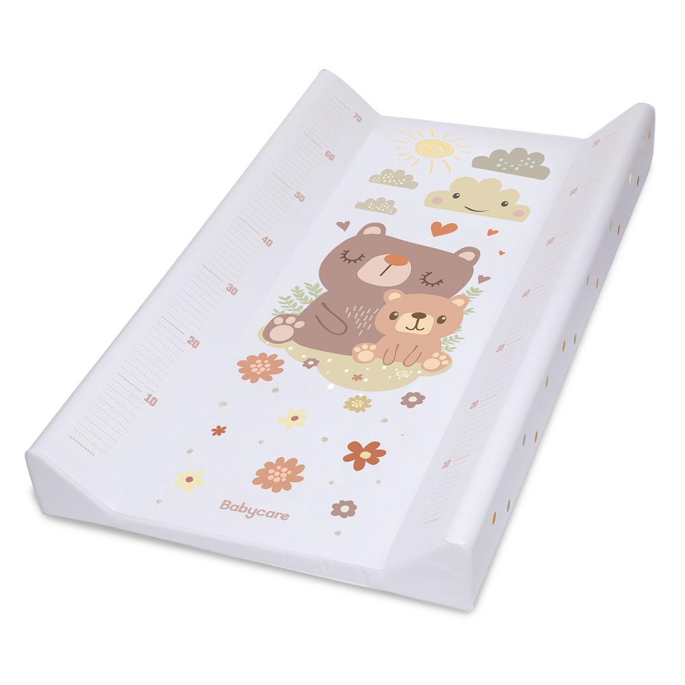 фото Babycare, доска пеленальная медвежонок бежевый (teddy bear beige) baby care