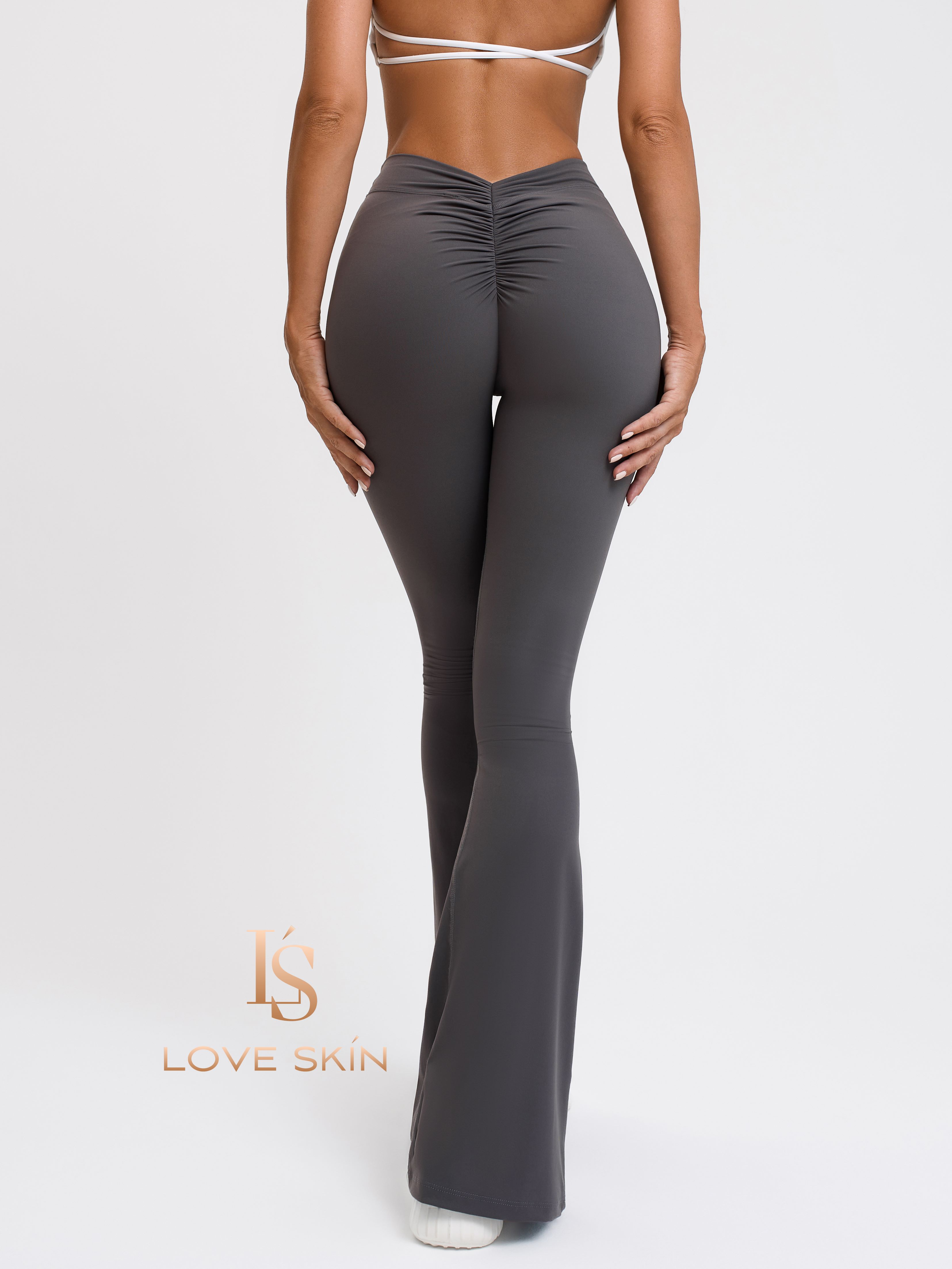 

Спортивные леггинсы женские Love Skin 262486625 серые L, Серый, 262486625
