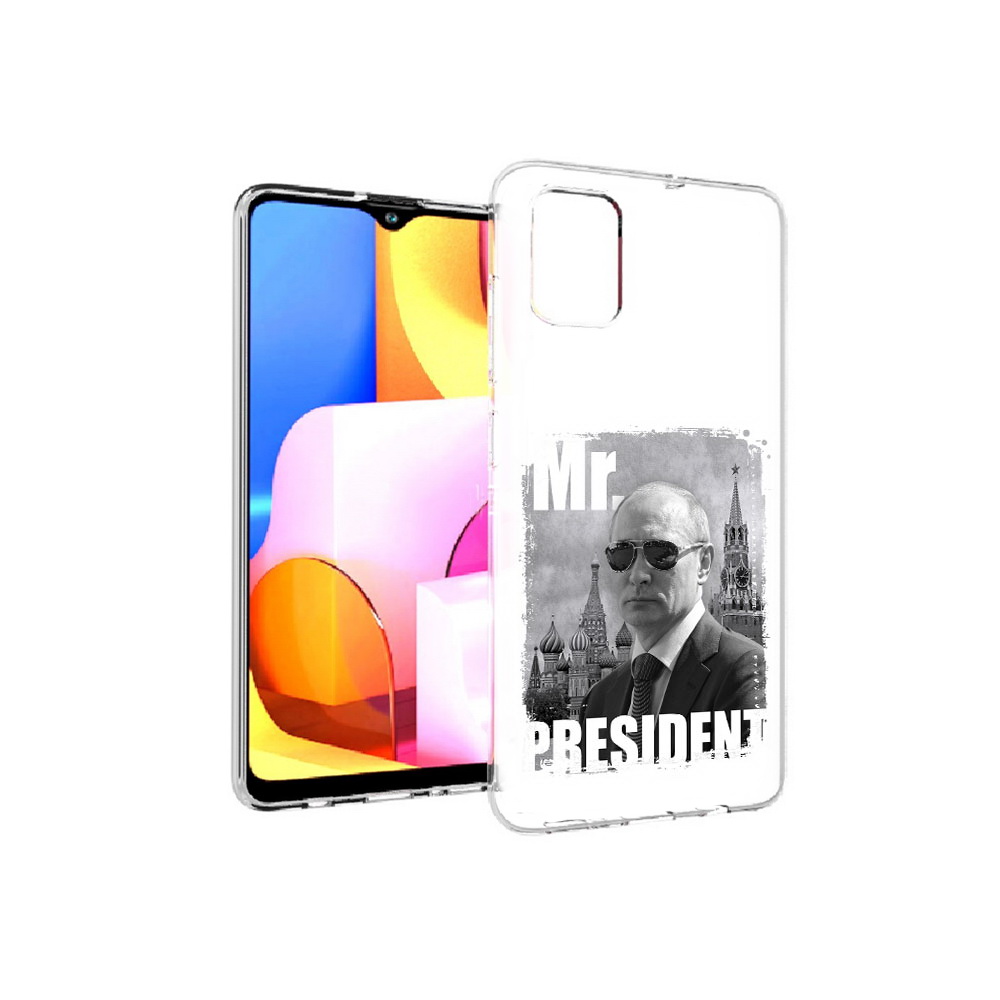 

Чехол MyPads Tocco для Samsung Galaxy A71 Путин (PT142122.485.141), Прозрачный, Tocco