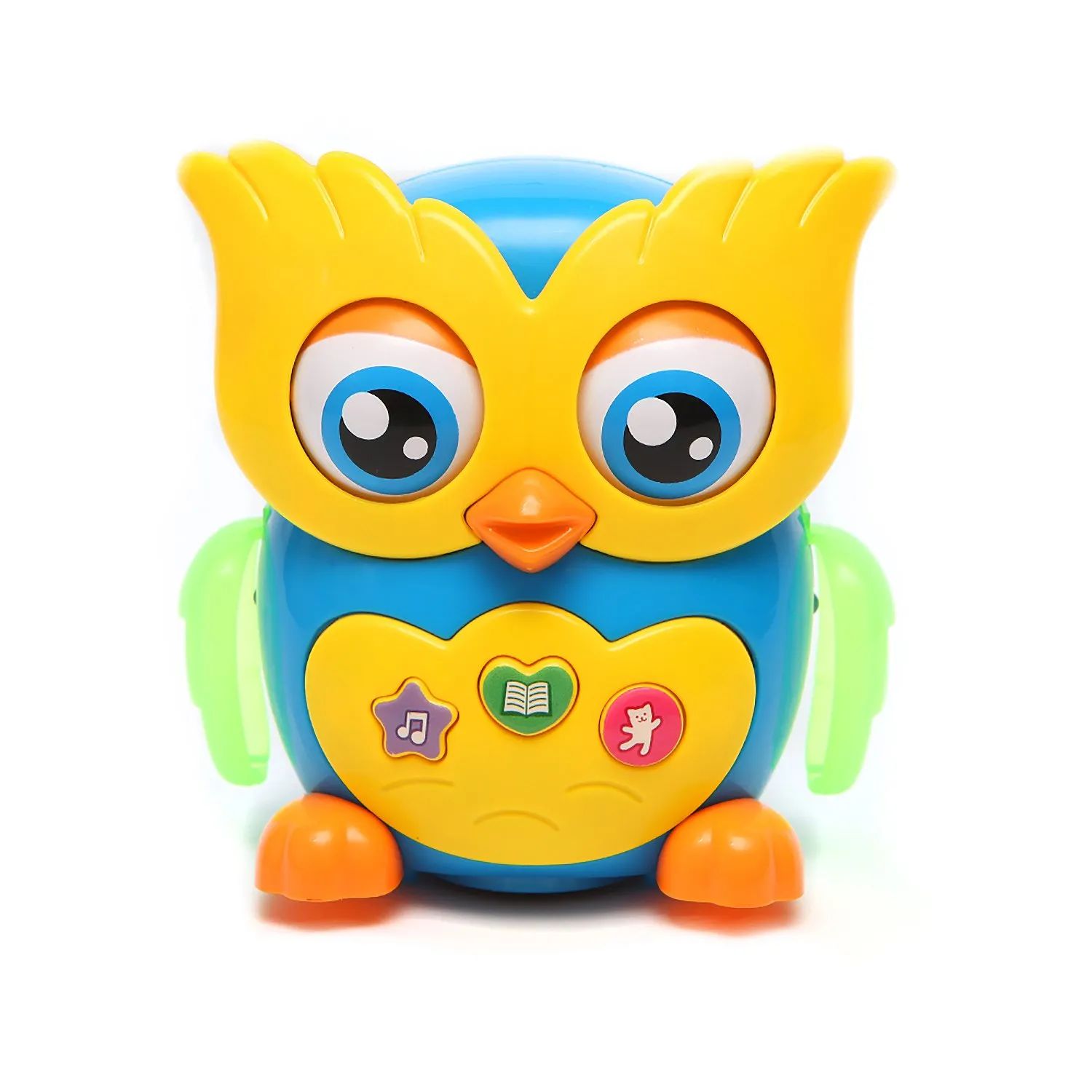 Развивающая музыкальная игрушка Азбукварик Музыкальная сова подвесная игрушка babyono музыкальная сова sofia