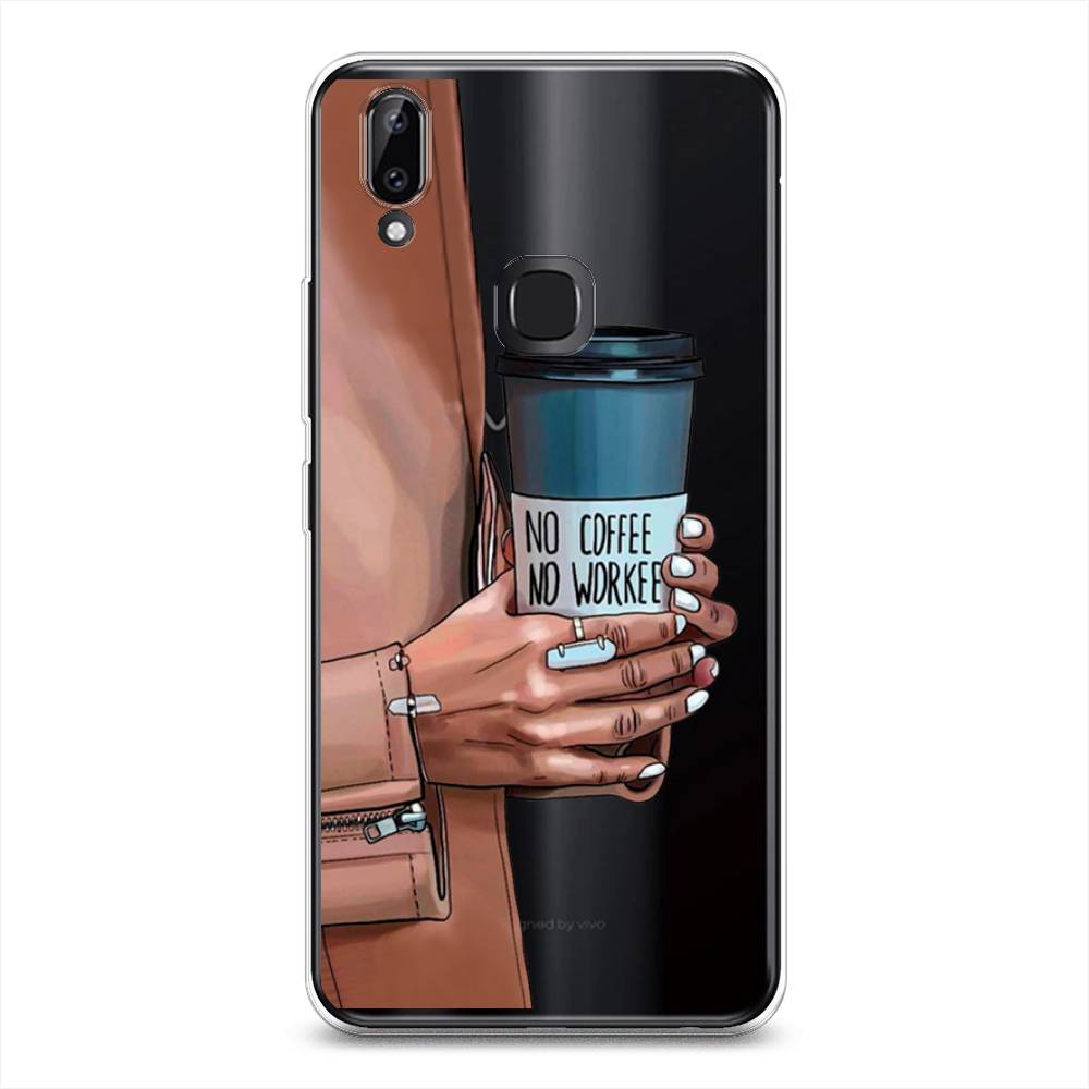 

Чехол Awog на Vivo Y85/V9 "No coffee", Разноцветный, 260350-7