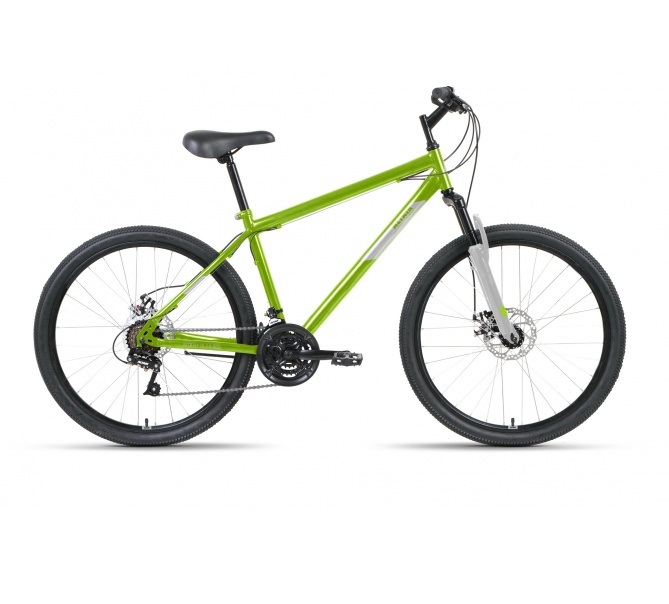 

Велосипед 26 FORWARD ALTAIR MTB HT 2.0 (DISK) (21-ск.) 2022 (рама 17) яркий/зеленый/черный, ALTAIR MTB HT 2.0