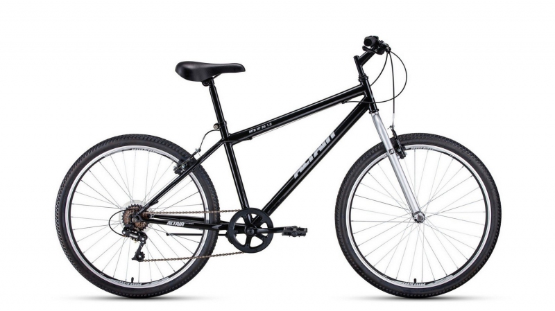 

Велосипед 26 FORWARD ALTAIR MTB HT 1.0 (7-ск.) 2022 (рама 17) черный/серый