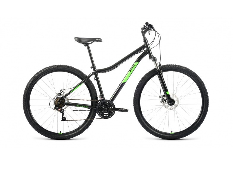 

Велосипед 29 FORWARD ALTAIR MTB HT 2.0 (DISK) (21-ск.) 2022 (рама 19) черный/ярко-зеленый, ALTAIR MTB HT 2.0