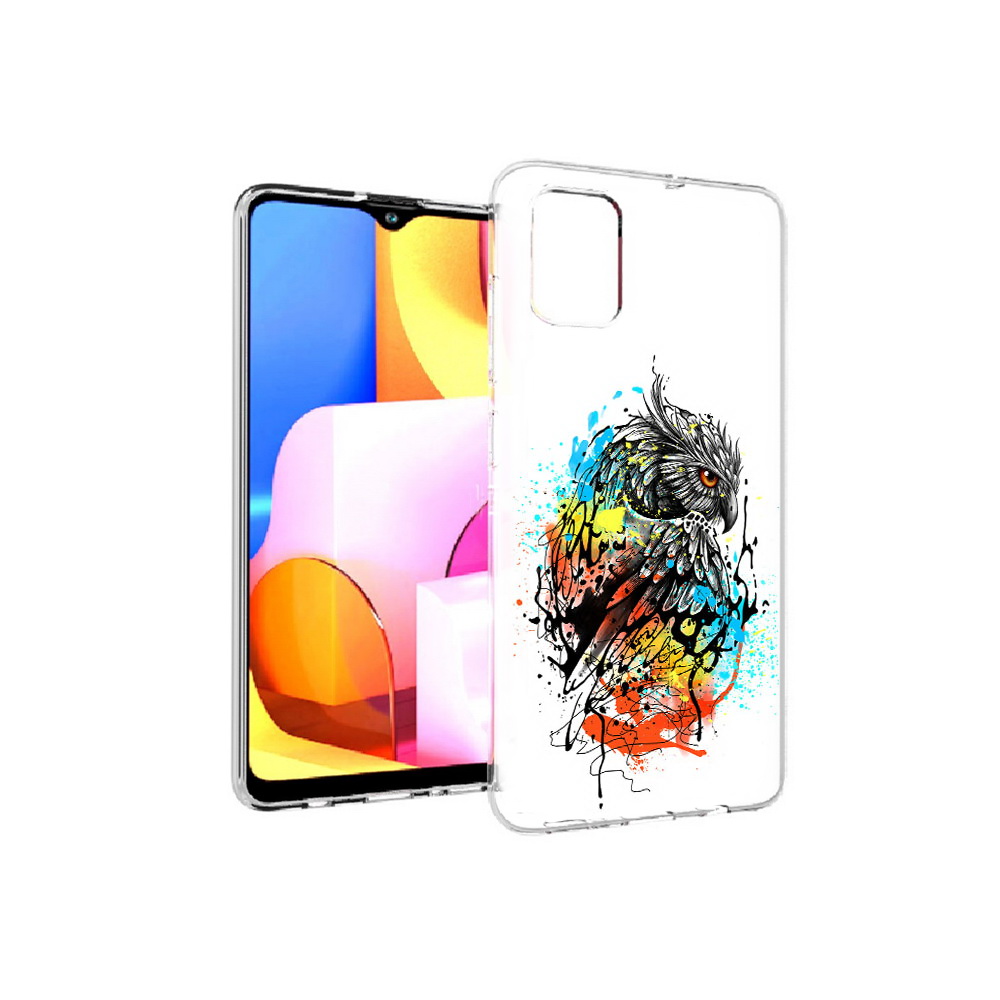 

Чехол MyPads Tocco для Samsung Galaxy A71 Творческая сова (PT142122.485.170), Прозрачный, Tocco