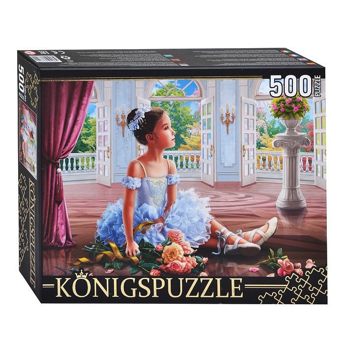 

Пазлы Konigspuzzle. Маленькая балерина, 500 элементов