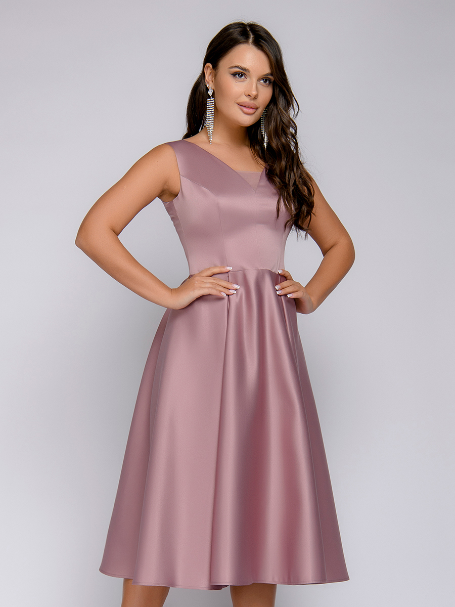 

Платье женское 1001dress 0112001-01992PK розовое 46, 0112001-01992PK