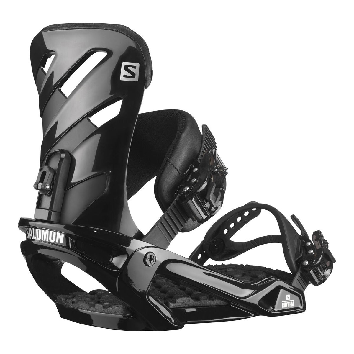 фото Крепление для сноуборда salomon rhythm 2021, black, s