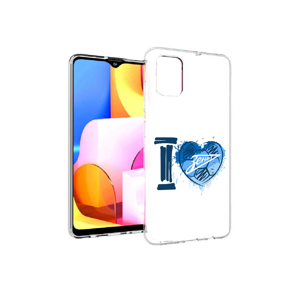 

Чехол MyPads Tocco для Samsung Galaxy A71 ФК я люблю зенит (PT142122.485.186), Прозрачный, Tocco