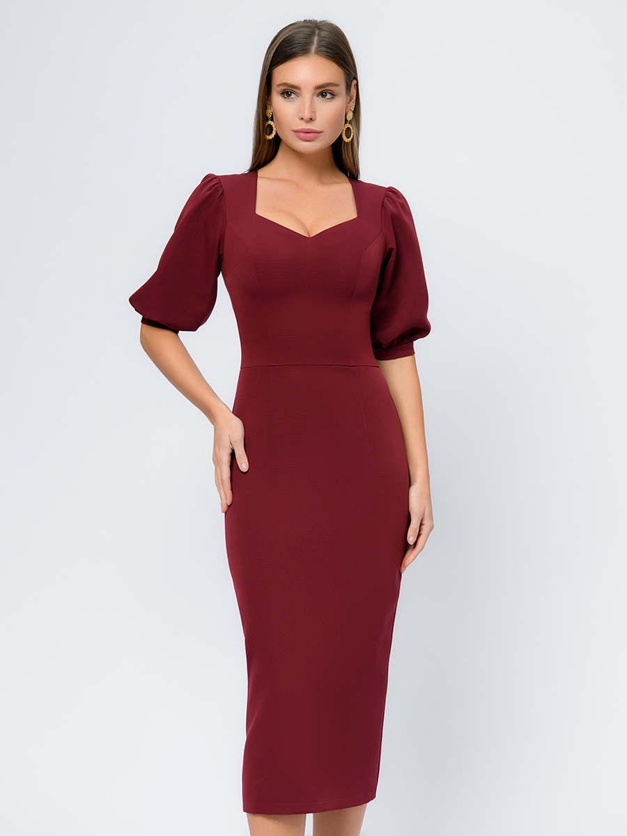 

Платье женское 1001dress 0202521BO красное 44, Красный, 0202521BO