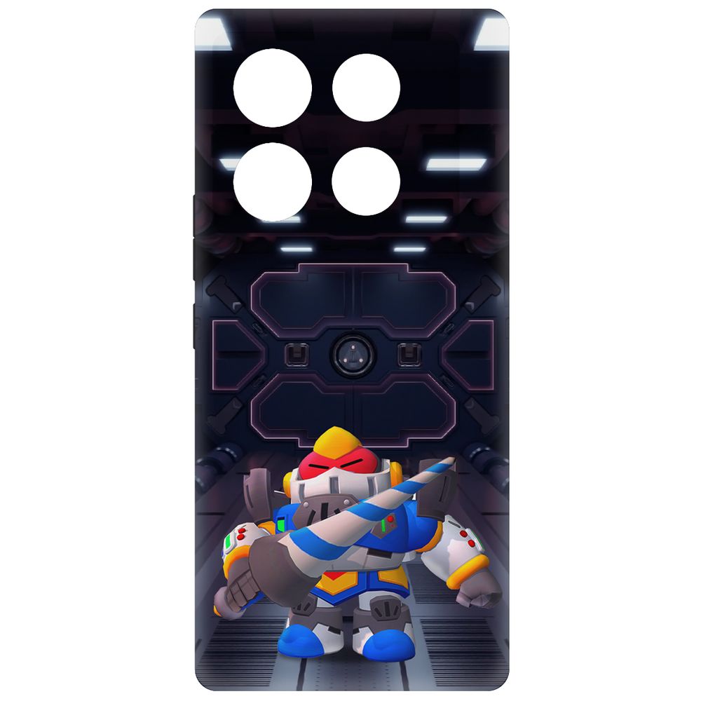 

Чехол-накладка Soft Case Brawl Stars - Паладин Вольт-Меха для INFINIX Note 40 Pro 5G