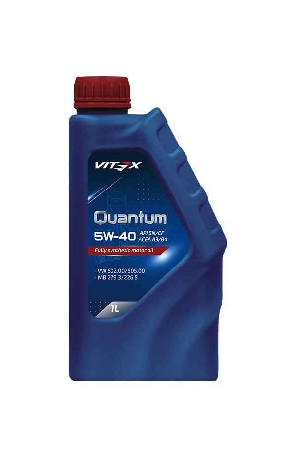Моторное масло Vitex Quantum 5W40 A3/B4 1л Синтетическое