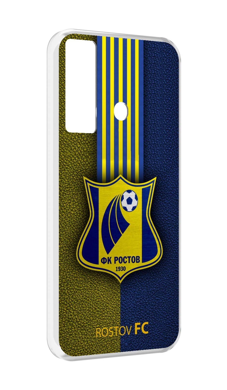 

Чехол MyPads фк ростов мужской для Tecno Camon 17, Прозрачный, Tocco