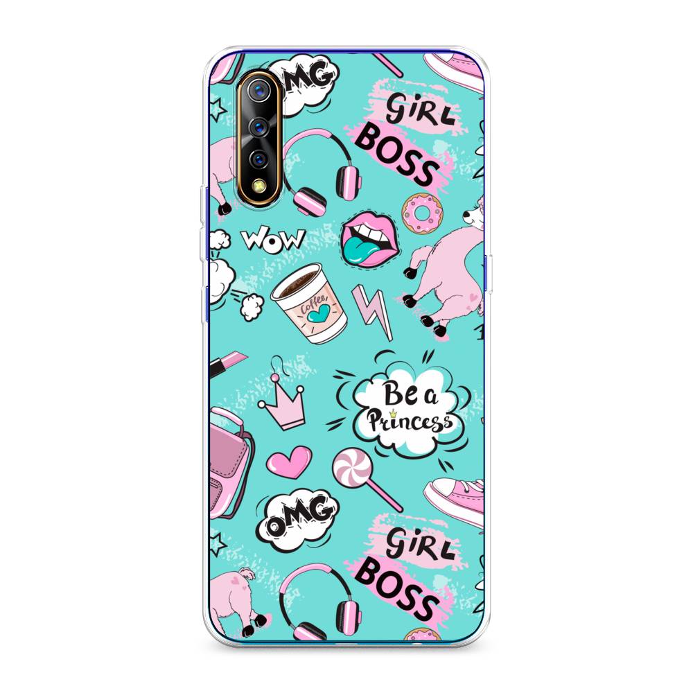 

Чехол Awog на Vivo iQOO Neo/V17 Neo "Стильная лама", Разноцветный, 262050-1