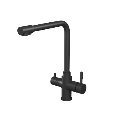 

Смеситель RUSH MS9035-33Black для кухонной мойки с фильтром, черный