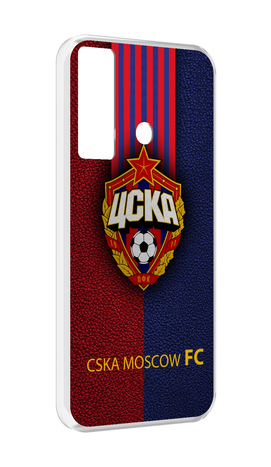 

Чехол MyPads фк цска для Tecno Camon 17, Прозрачный, Tocco
