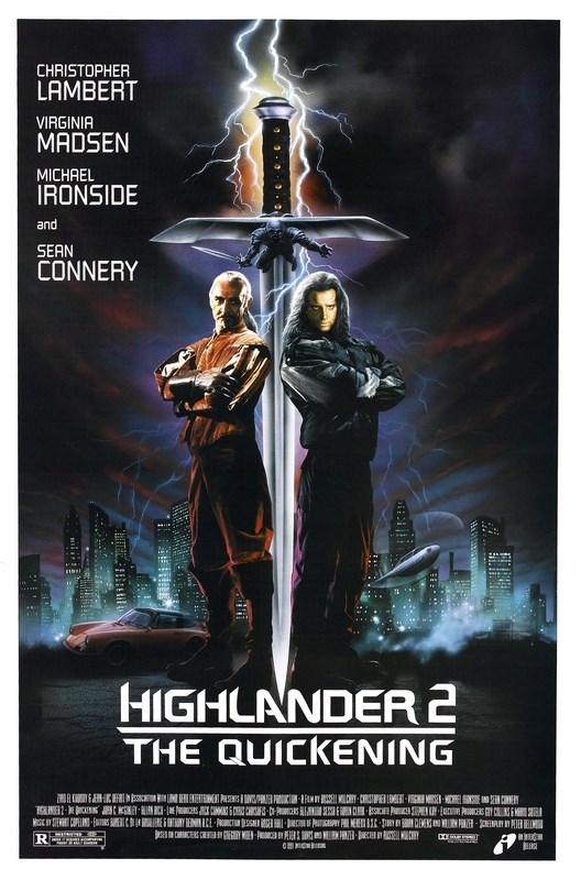 

Постер к фильму "Горец 2: Оживление" (Highlander II The Quickening) Оригинальный 68,6x104,