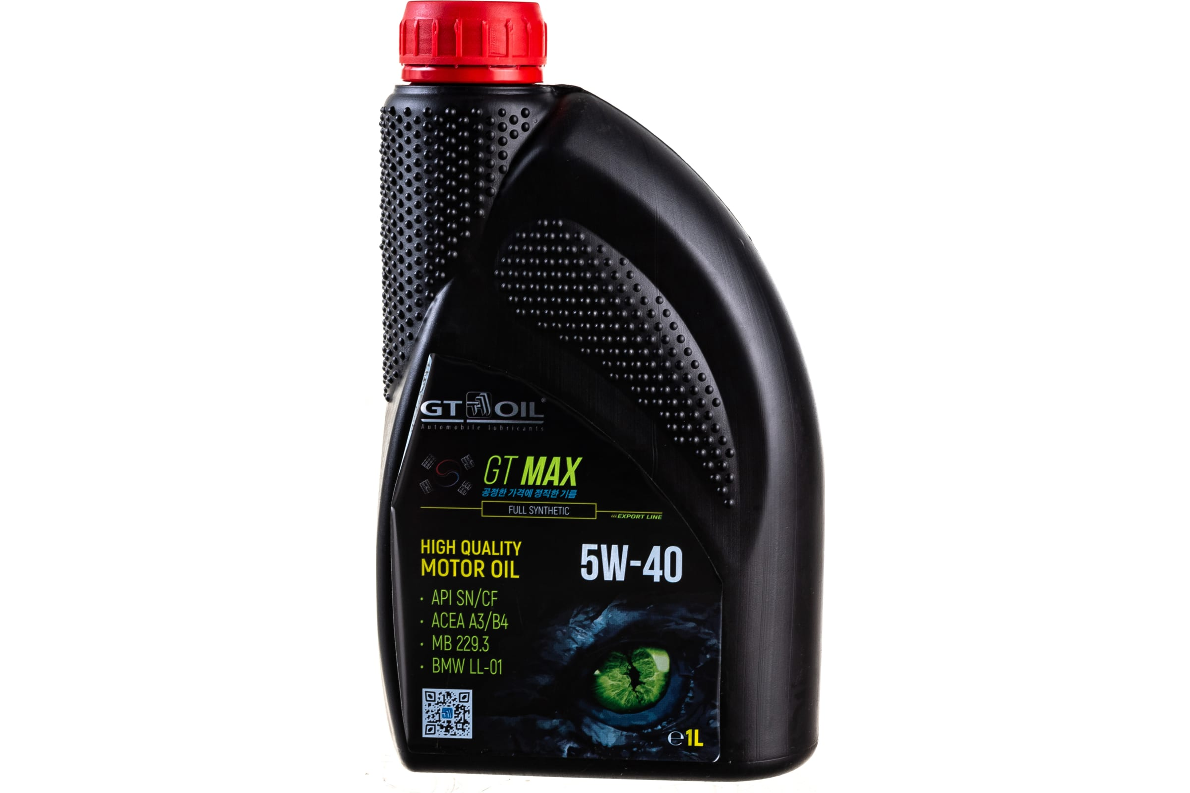 Моторное масло GT OIL синтетическое Max SAE 5W40 API SN/CF 1л