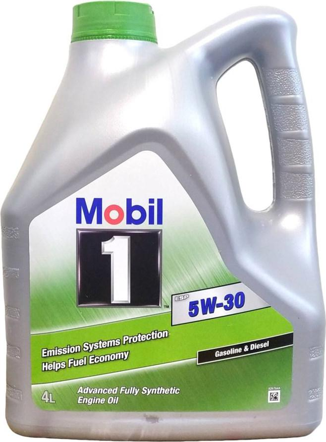 

Моторное масло Mobil синтетическое 5W30 ESP C2, C3, SM/SN 4л