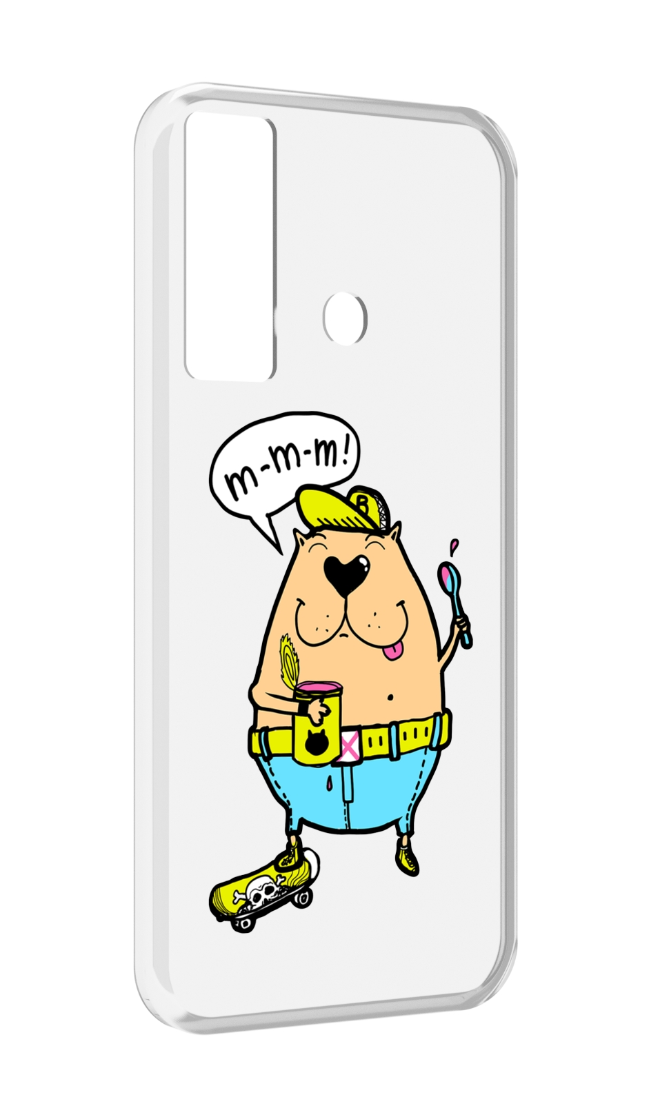 

Чехол MyPads Бобр для Tecno Camon 17, Прозрачный, Tocco